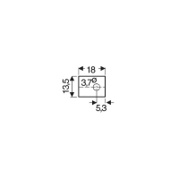 Шайба изолирующая 18x13.5 мм, 1 шт Fischer Elektronik GS 66 P