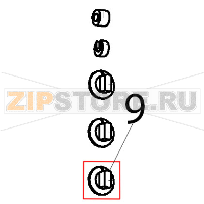 Таймер Sikom МК-8.8 Таймер Sikom МК-8.8Запчасть на деталировке под номером: 9