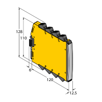 Преобразователь измерительный, температурный Turck IMX12-TI02-1TCURTDR-1I1R-CPR/24VDC/CC