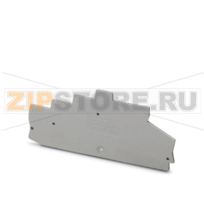 Концевая крышка Phoenix Contact D-ST 2,5-4L/2P Длина: 120,5 мм, Ширина: 2,2 мм, Высота: 57 мм, Цвет: cерый.Минимальный заказ: 50 шт.Упаковка: 50 шт.