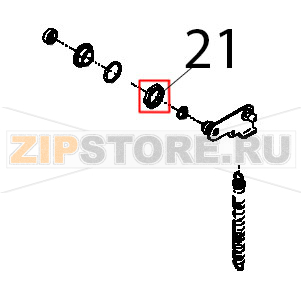 Ghiera ottone fiss. bussola porta CH27, Sp5, M22x1.5 Teikos TS603 Ghiera ottone fiss. bussola porta CH27, Sp5, M22x1.5 Teikos TS603Запчасть на деталировке под номером: 21