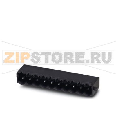 Ответная часть разъема Phoenix Contact CCA 2,5/ 9-G-5,08 RNP26THR Номинальный ток: 12 А, Расчетное напряжение (III/2): 320 В, Полюсов: 9, Размер шага: 5,08 мм, Цвет: черный, Поверхность контакта: олово, Монтаж: SMD/THT/THR, Изделие с фланцем на защелках информация для пользователя и рекомендации по проектированию процесса технологии сквозного печатного монтажа находится на сайте: http://www.combicon.com.Минимальный заказ: 50 шт.Упаковка: 50 шт.