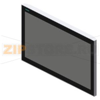SIMATIC ITC2200 V3 PRO, промышленный тонкий клиент - корпусное устройство, широкоформатный TFT-дисплей с диагональю 22 дюйма, емкостная тач-технология, поддерживаемые протоколы: RDP, VNC, SmartServer, HTML5 и др., с логотипом Siemens, для установки на нес