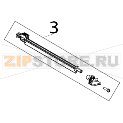 Media sensor lock kit TSC TTP-346MT Media sensor lock kit TSC TTP-346MTЗапчасть на деталировке под номером: 3