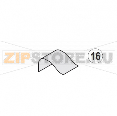 Cover Hobart UXT-10A                                    Cover Hobart UXT-10AЗапчасть на сборочном чертеже под номером: 16Название запчасти на немецком языке языке: Cover Hobart UXT-10A