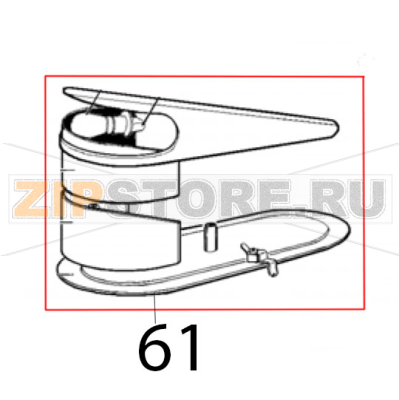 Lighted top cover (assy.) Ugolini MT 3 Lighted top cover (assy.) Ugolini MT 3Запчасть на деталировке под номером: 61