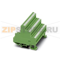 Модуль VARIOFACE с винтовыми зажимами и гнездовым миниразъемом D-Sub Phoenix Contact FLK-D50 SUB/B