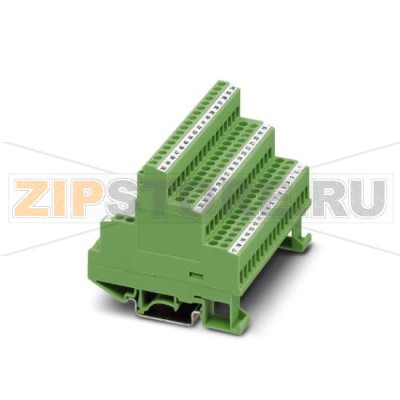 Модуль VARIOFACE с винтовыми зажимами и гнездовым миниразъемом D-Sub Phoenix Contact FLK-D50 SUB/B устанавливается на монтажную рейку NS 35/7.5 или NS 32, количество контактов 50 (с отдельными контрольными гнездами для каждого контакта).Минимальный заказ: 5 шт.Упаковка: 5 шт.