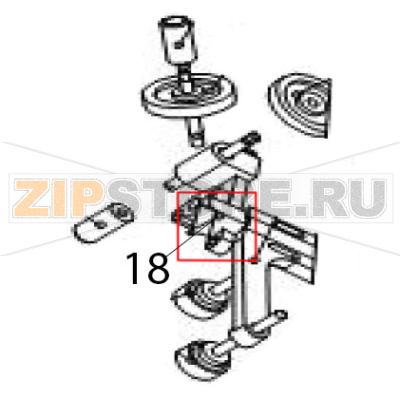 Stone shell Hurakan HKN-HM195M Stone shell Hurakan HKN-HM195MЗапчасть на деталировке под номером: 18