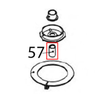 Boccola F/F, M10/M12x1, Ø: 15, L=26 mm Vortmax DDM 660