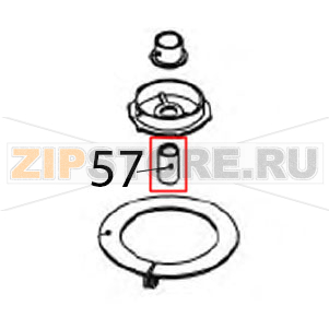 Boccola F/F, M10/M12x1, Ø: 15, L=26 mm Vortmax DDM 660 Boccola F/F, M10/M12x1, Ø: 15, L=26 mm Vortmax DDM 660Запчасть на деталировке под номером: 57