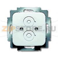 Рамка центральная с суппортом, альпийский белый ABB 2CKA001710A1076