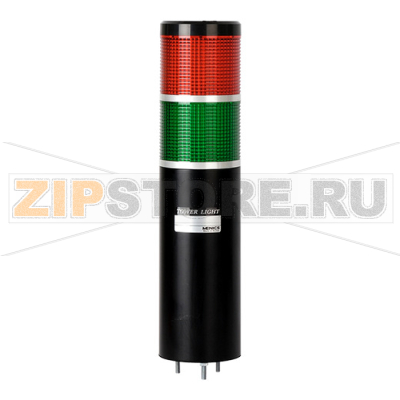 Колонна сигнальная, светодиодная, алюминиевая, Ø: 86 мм Autonics ML8L-F2FF-RG-B 