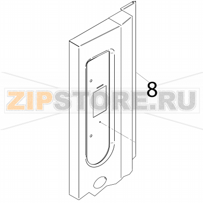 Control panel 20-21 hem Fagor VE-202 Control panel 20-21 hem Fagor VE-202Запчасть на деталировке под номером: 8Название запчасти Fagor на английском языке: Control panel 20-21 hem VE-202.