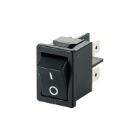 Переключатель клавишный 250 В/AC, 10 А, 2 x выкл/вкл, 1 шт Marquardt 1858.0103