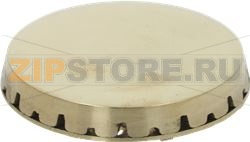 BURNER CAP BRASS ASSY POLISHED 