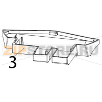 Drip tray Hurakan HKN-ME709