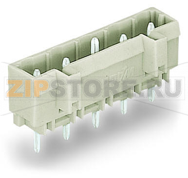 MCS MIDI Вилка THT; 1.2 x 1.2 mm solder pin; прямые; 100% защита от неправильного подсоединения; Шаг контактов 7,5 мм; 6-пол.; светло-серые Wago 721-266/001-000 Исполнение с выводами под запрессовку обеспечивает крепление к печатной плате без пайки100% защита от неправильного подсоединенияВозможны варианты кодировки...