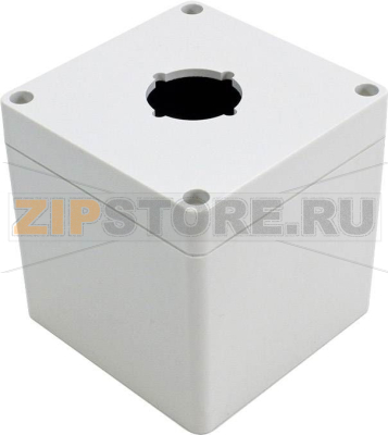 Корпус универсальный 90x90x90 мм, материал: поликарбонат, серый, 1 шт Hammond 1554PB1A 
