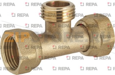 FMF 3/4 TEE - ROTATING NUTS 