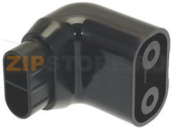 SUPPORTO MANIGLIA TUBO OVALE 40X20X1,5 