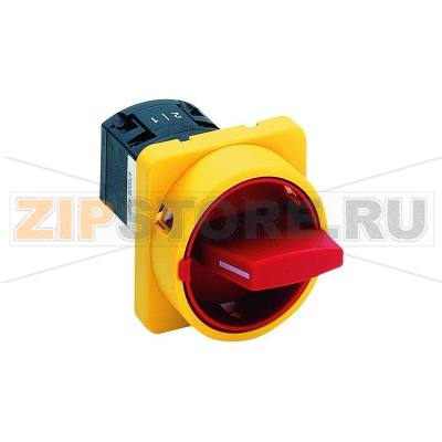 Переключатель кулачковый 10 А, 1x90°, желтый, красный, 1 шт Sälzer P110-61191-033M4 