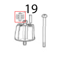 Ass. supporto magnete Scotsman AF 206