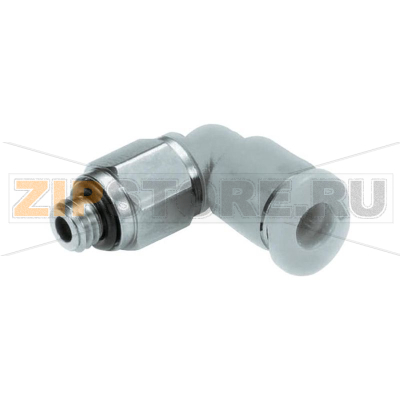 Соединитель угловой, вращающийся, R1/8, Ø: 6 мм Norgren M01470618 
