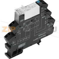 Реле согласующее Weidmüller TRZ 24VDC 1CO 16A