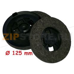 SET OF 3 FELT BRUSHES Z16 HOOVER 3560070 