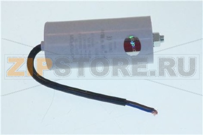 CAPACITOR W/BIPOLAR 30MF + 15 CM 