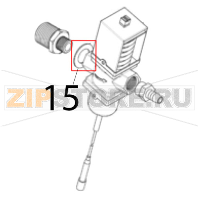 Washer Scotsman B 7040 Washer Scotsman B 7040Запчасть на деталировке под номером: 15