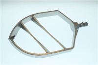 20L flat beater, st.steel
