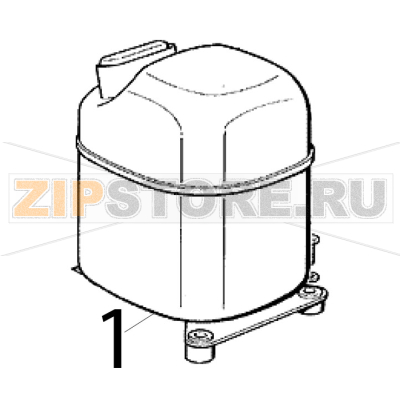 Compressore 230/50/1 Scotsman BF 80 Compressore 230/50/1 Scotsman BF 80Запчасть на деталировке под номером: 1