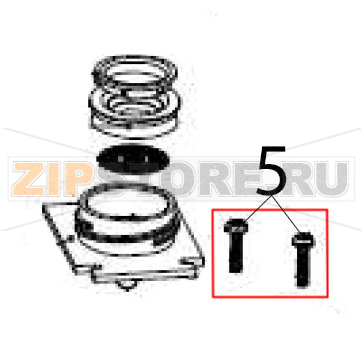 Screw Hurakan HKN-ME717 Screw Hurakan HKN-ME717Запчасть на деталировке под номером: 5