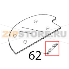 Supporto magneti Sirman Anniversario 300 Supporto magneti Sirman Anniversario 300Запчасть на деталировке под номером: 62