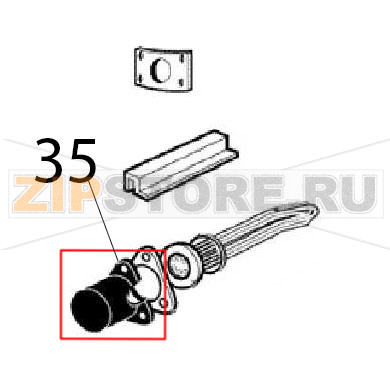 Heat. elem. protection Angelo Po 31PIE6 Heat. elem. protection Angelo Po 31PIE6Запчасть на деталировке под номером: 35