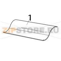 Tendina PVC protezione cablaggio Elettrobar Fast 161 DP