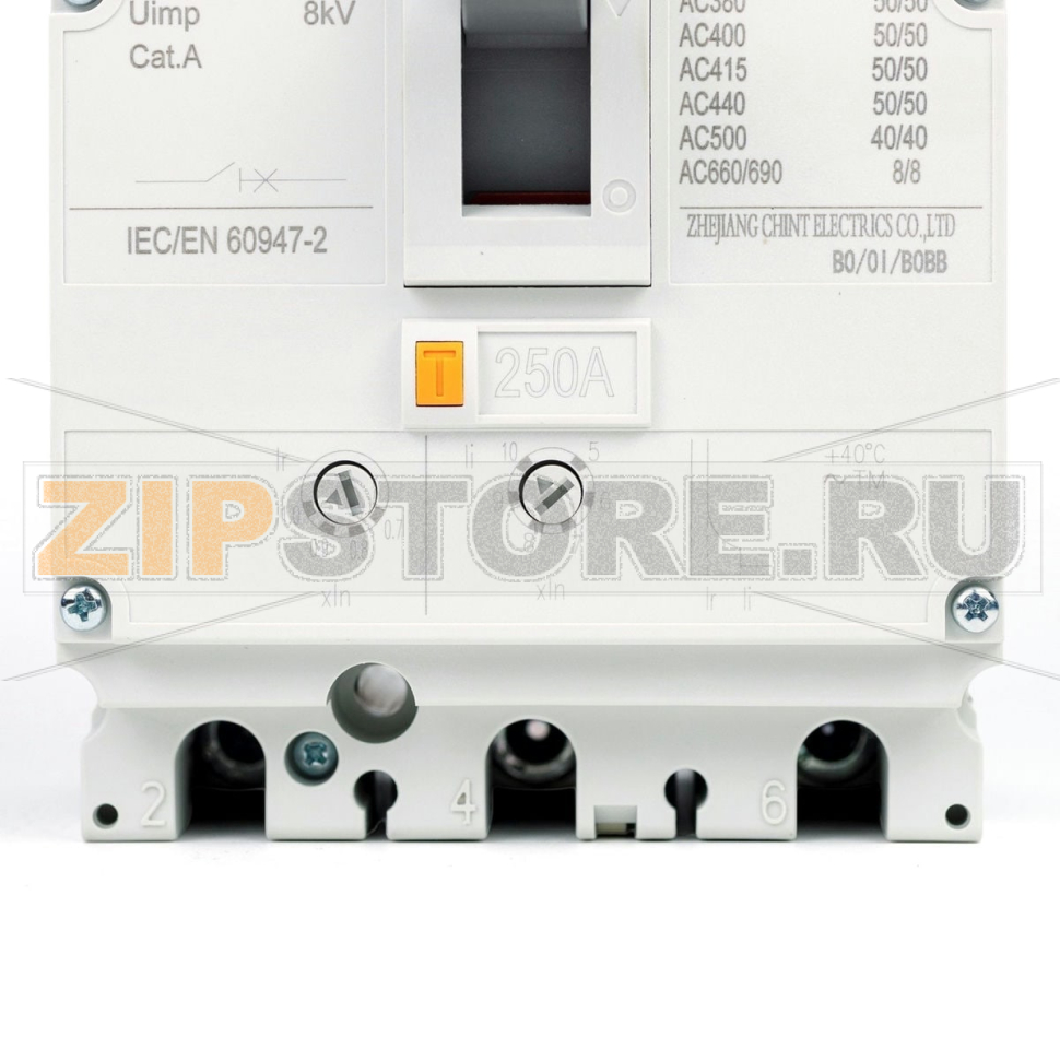Выключатель автоматический 225 А, 70 кА, 3 полюса Chint NM8N-250Q 