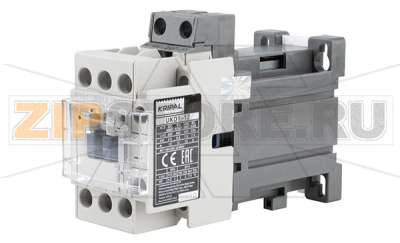 Контактор 12 А, 24 В/DC, 1NO+1NC, 3 полюса, IP20 Kripal UKD1-12-11-24DC 