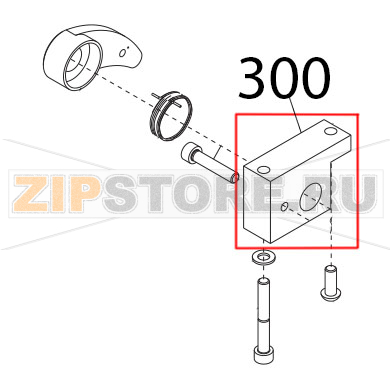 Supp. vite s/fine post. an. c. LX Sirman Anniversario 300 Supp. vite s/fine post. an. c. LX Sirman Anniversario 300Запчасть на деталировке под номером: 300