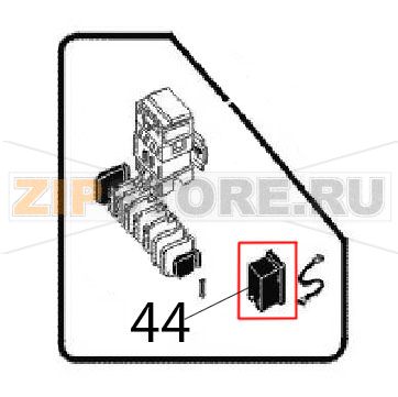 Spark ignition device Angelo Po FC241G Spark ignition device Angelo Po FC241GЗапчасть на деталировке под номером: 44