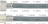 INLET STRAIGHT HOSE 3/4MF 3000 mm