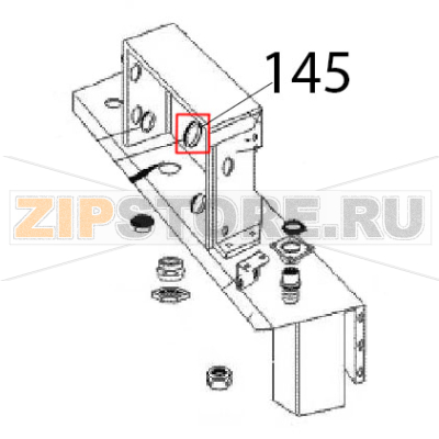 Grommet Ø: 13.5-25 Angelo Po FC241G Grommet Ø: 13.5-25 Angelo Po FC241GЗапчасть на деталировке под номером: 145