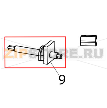 Cord power KitchenAid 5KVJ0111ECA Cord power KitchenAid 5KVJ0111ECAЗапчасть на деталировке под номером: 9