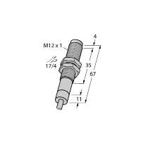 Датчик индуктивный Turck NI4-EM12D-AP6/S120
