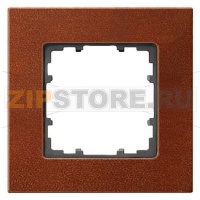 DELTA MIRO КРАСНЫЙ КЛЕН РАМКА 1-МЕСТНАЯ Siemens 5TG1101-2