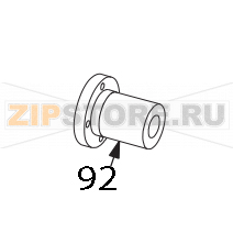 Weight arm shaft support Sigma SPZ 120 Weight arm shaft support Sigma SPZ 120Запчасть на деталировке под номером: 92