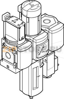 Фильтр-регулятор Festo MSB6-1/2:C3J1F3-WP 
