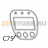 Name plate Godex EZ-2200 plus - Name plate Godex EZ-2200 plus